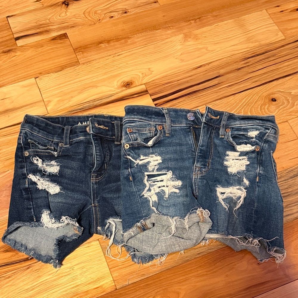 2 American Eagle Denim Shorts